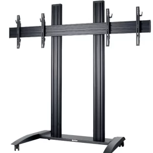 Cărucior de videoconferință TRV300 Premium line pentru două ecrane de 42 „-55”